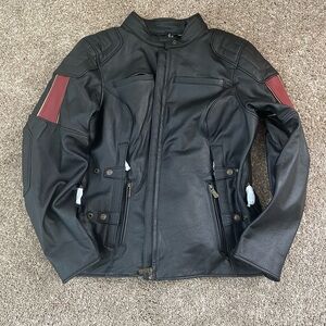 Sold… Harley-Davidson Black Jacket with Red Details